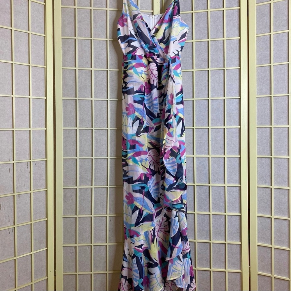 Maxi Dress Floral Summer Dress  Size Medium